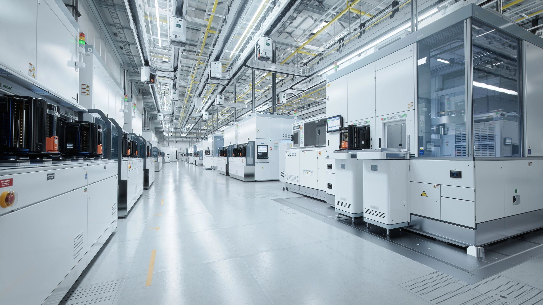 Advanced technology facility symbolizing structured IT asset processing