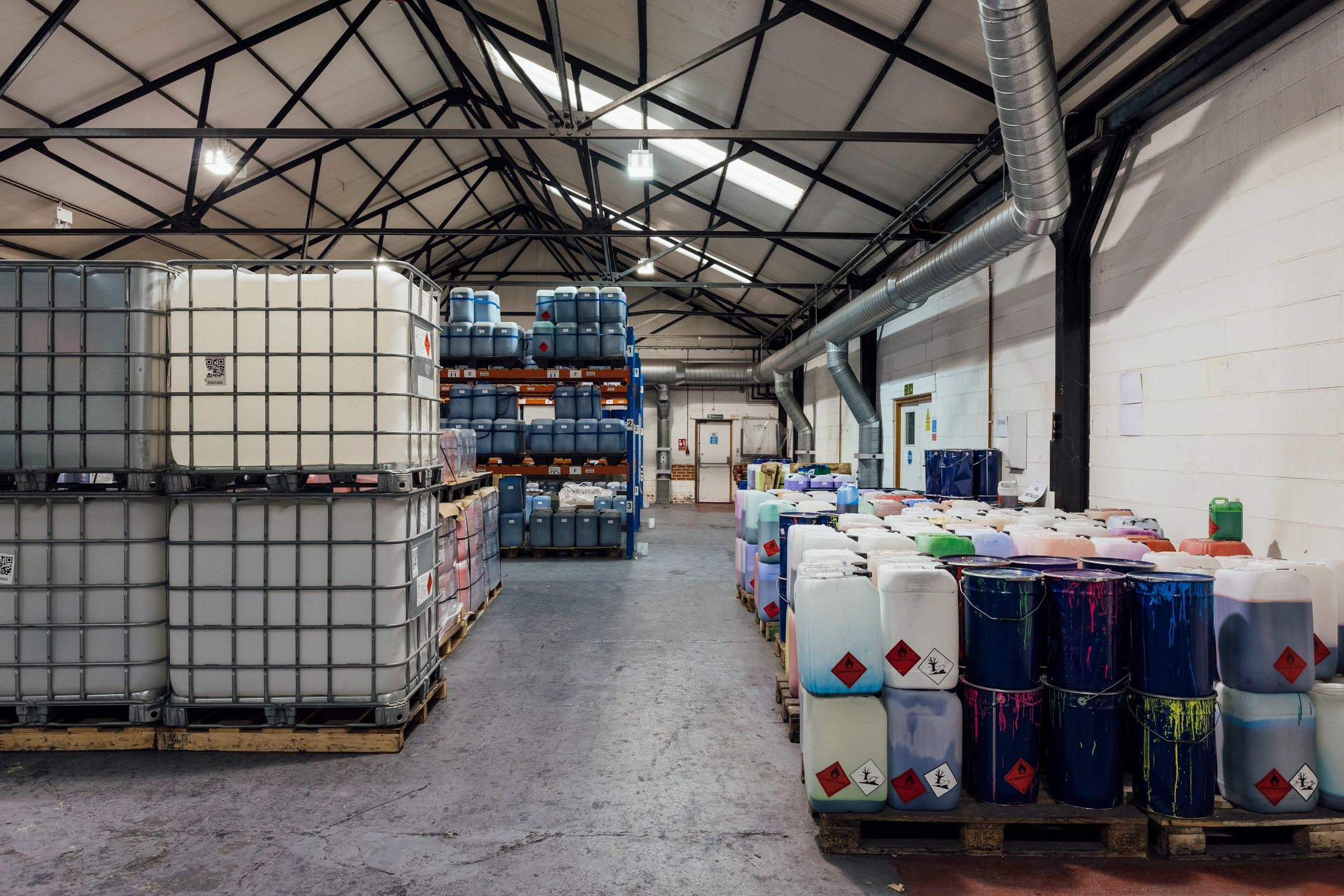 Professional logistics environment representing efficient service delivery