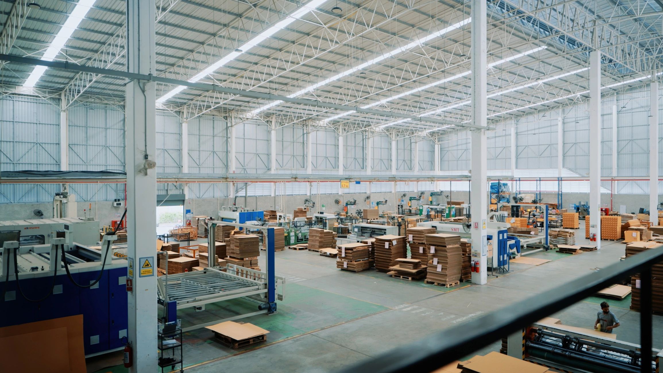 Organized technology and logistics facility